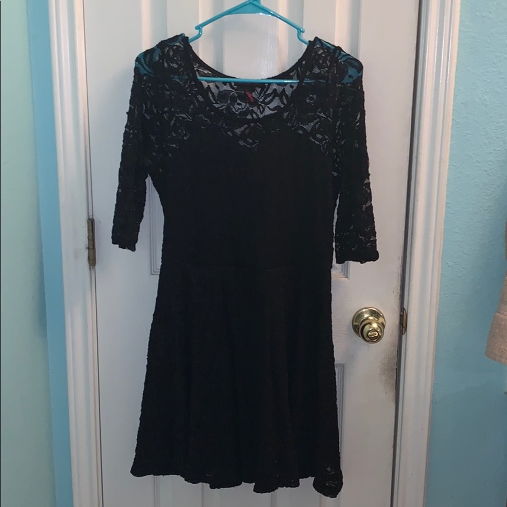 Occasional Black Lacey dress.
